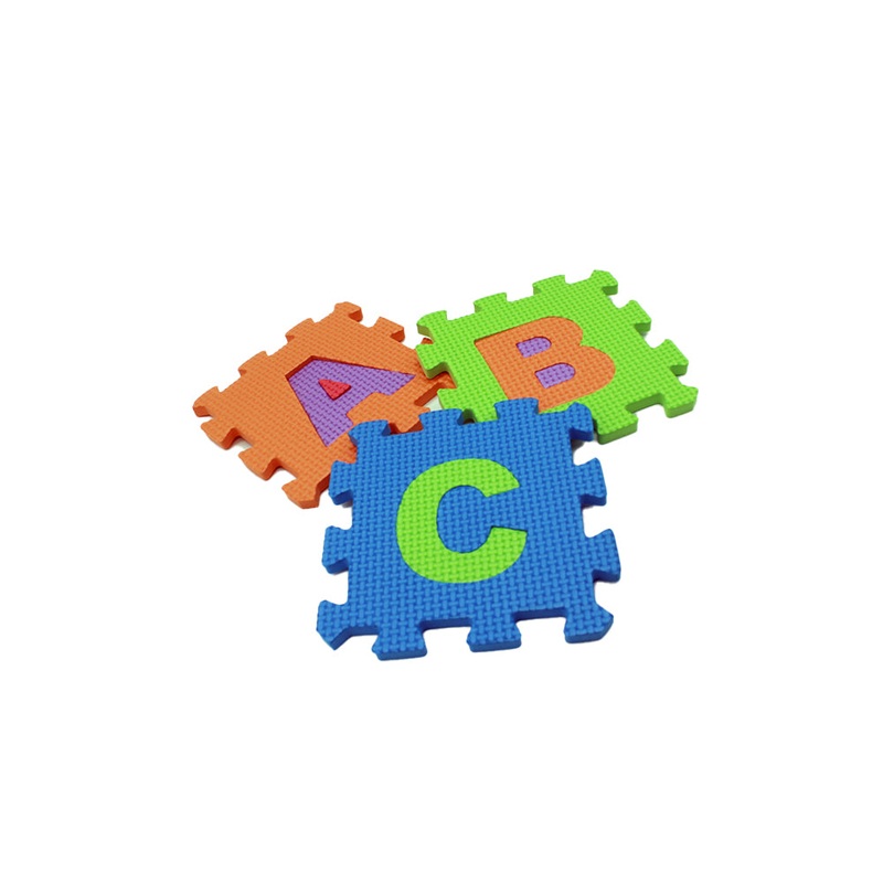 Edu Eva Sponge Mat ABC & Number 36pc Set
