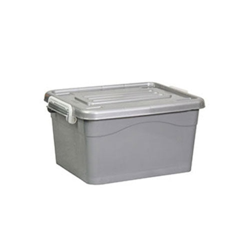 15L Storage Utility Container Box with Clip Lock Handle & Wheels Nu Ware