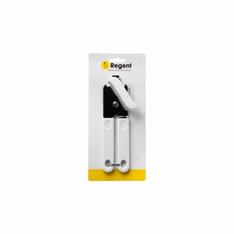 Regent Kitchen Can Opener White Heavy Duty 21256
