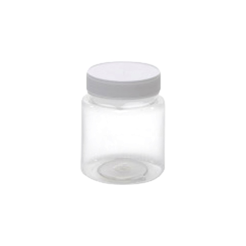 100ml PET Jar Natural Plastic with Screw Lid