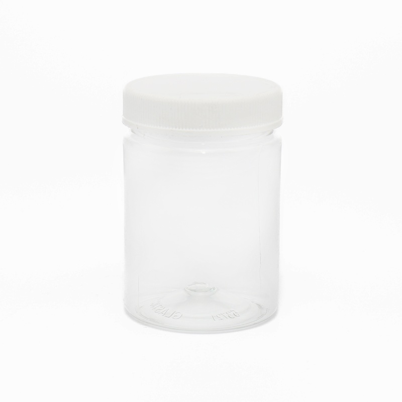125ml Plastic Jar PET Bottle with Screw Lid 10pack