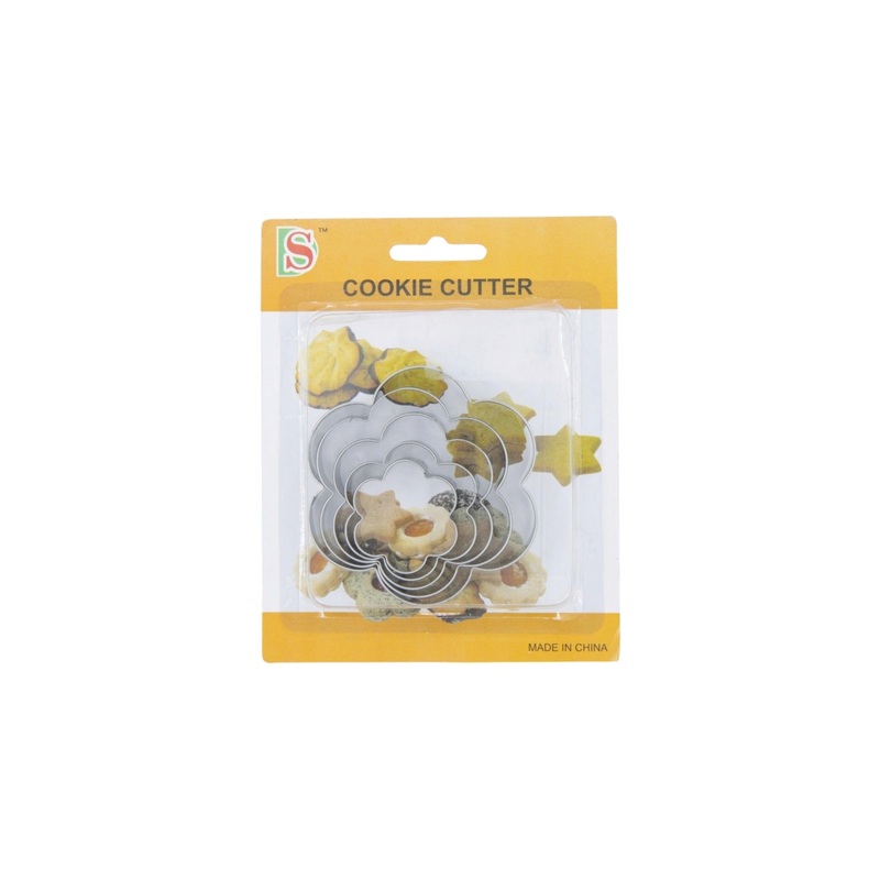 Cookie Cutters Metal Flower Design 5pack 1847
