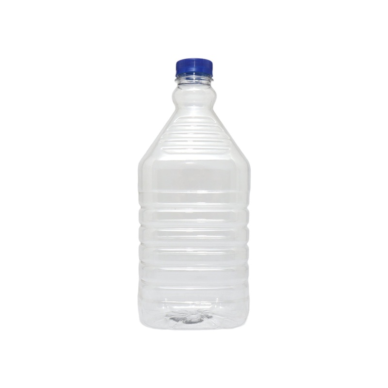 2L PET Plastic Bottle Clear Square – BOT036