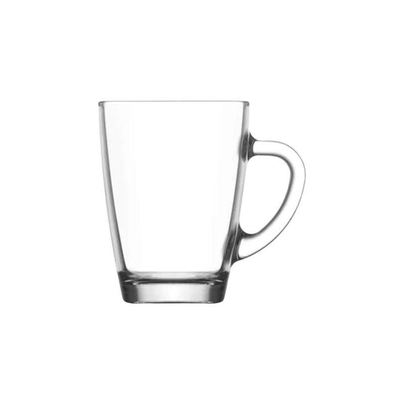 Vega Glass Caf Latte Mug 300ml with Handle SGN2369