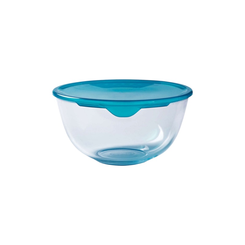 Pyrex 2L Glass Bowl with Lid