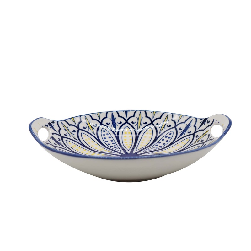 Bowl Ethnic Round hand 8.75Inch
