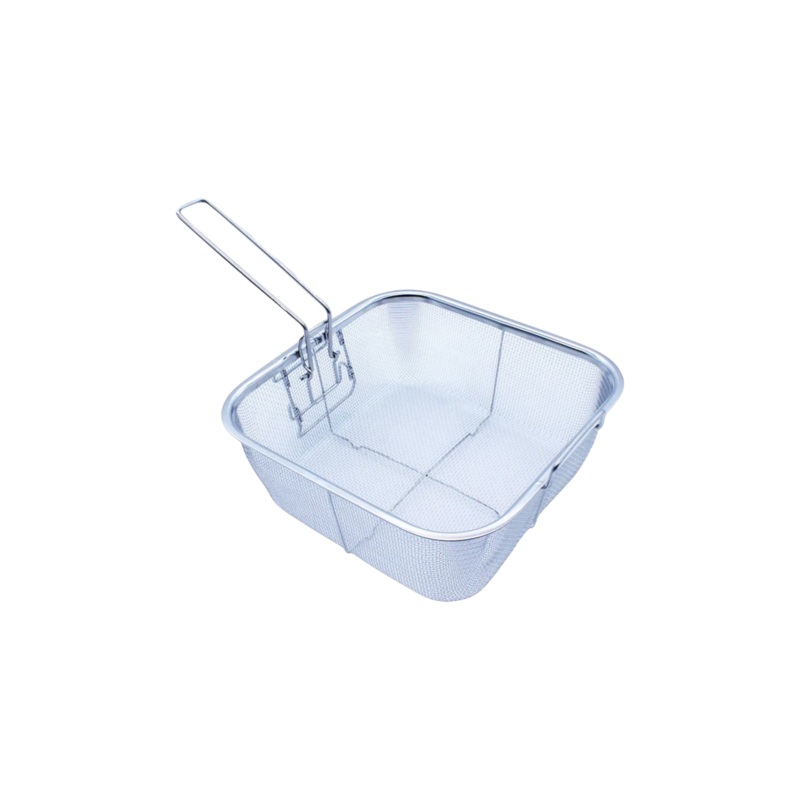 Chip Fryer Serving Basket Stainless Steel Large