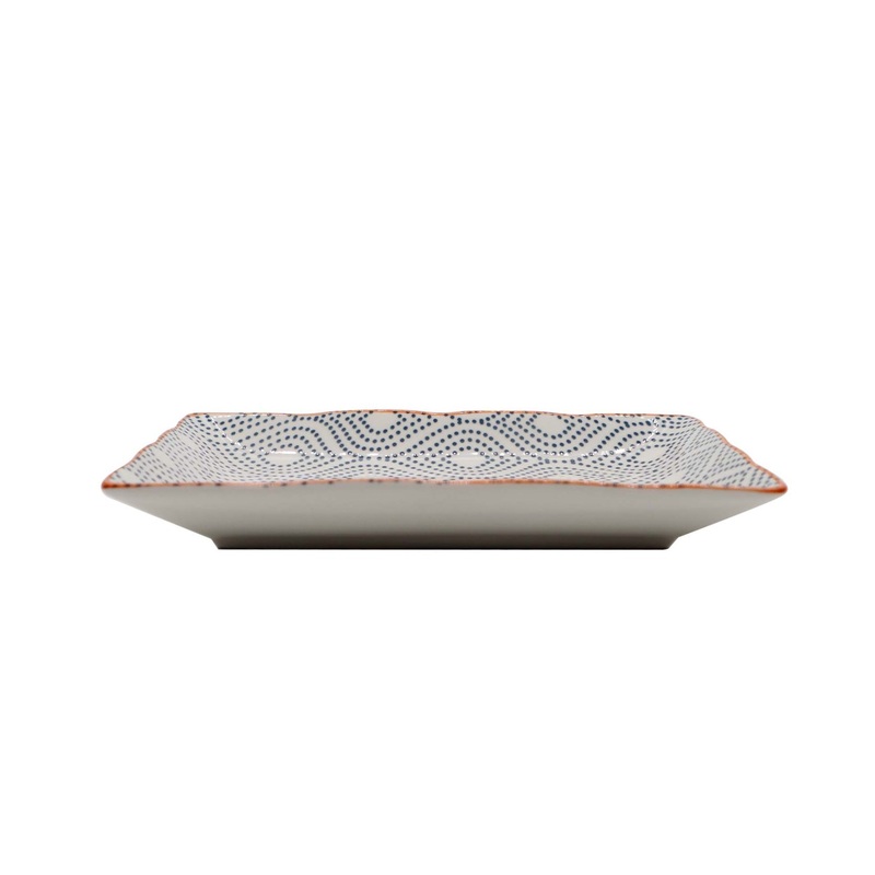 Square Dinner Platte Ethnic 8.5inch 32519