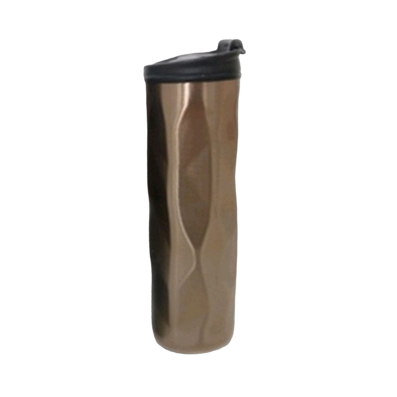 Travel Flask Mug 400ml with Lid Assorted 22401