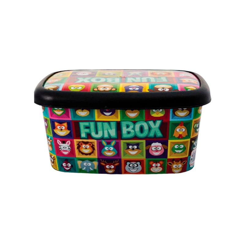 25L Deep Storage Utility Box – Kids Toy Box Patterned