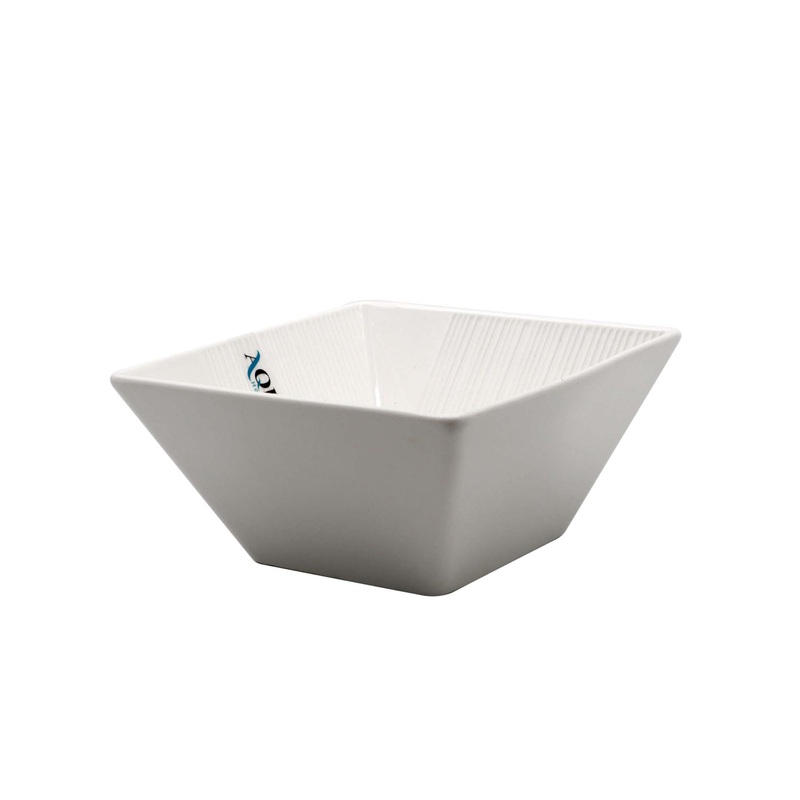 Aqua Bowl Emboss Sqaure 6Inch 31624