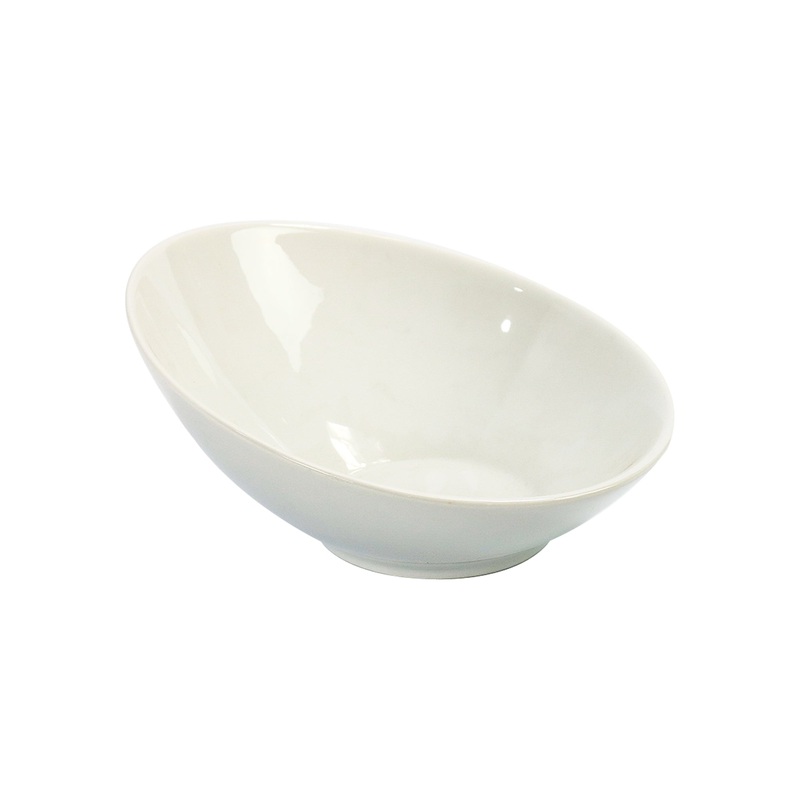 Ceramic Salad Bowl Oval 2x9cm