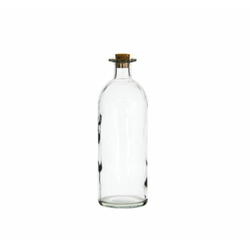 Regent Glass Bottle with Cork Lid 500ml 15000