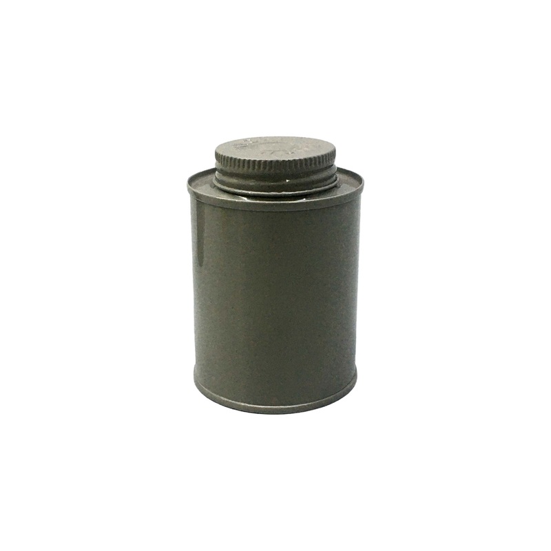Vintage Spice Tin Canister Army Green 6×9.5cm