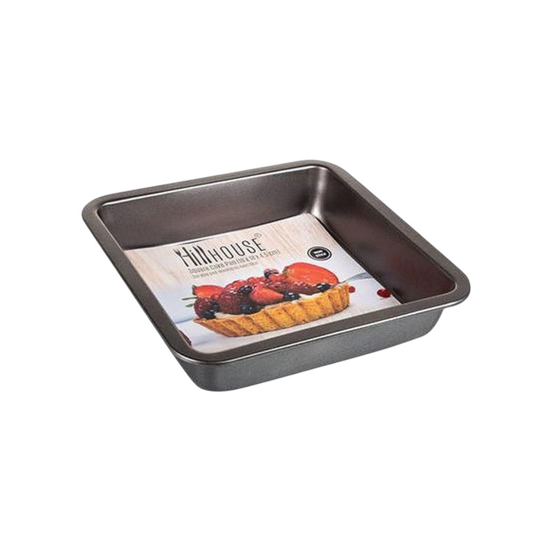 Baking Tray Non Stick Square Pan 18cmx18cmx4.5cm