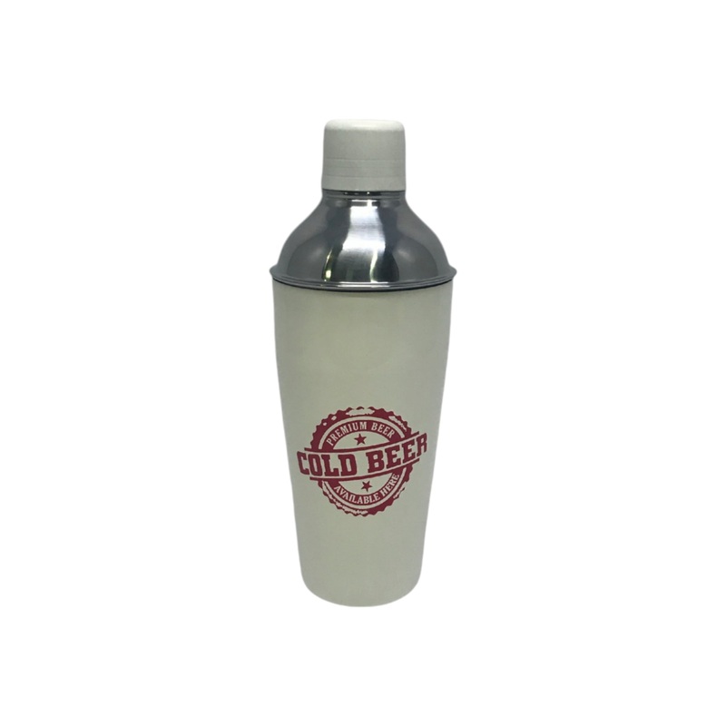 Cocktail Shaker 750ml Cream Metal – Stainless Steel