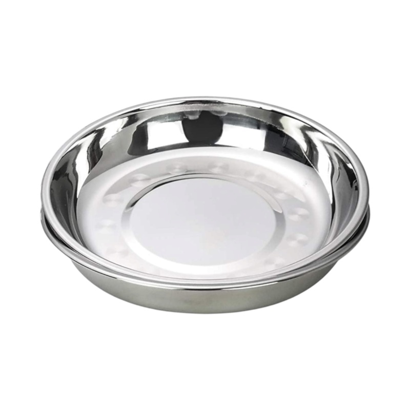 Stainless Steel Dinner Plate 24cm Round
