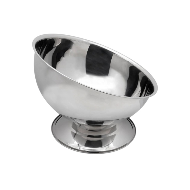 Bar Butler Footed Angled Champagne Bowl Stainless Steel 385x285mm