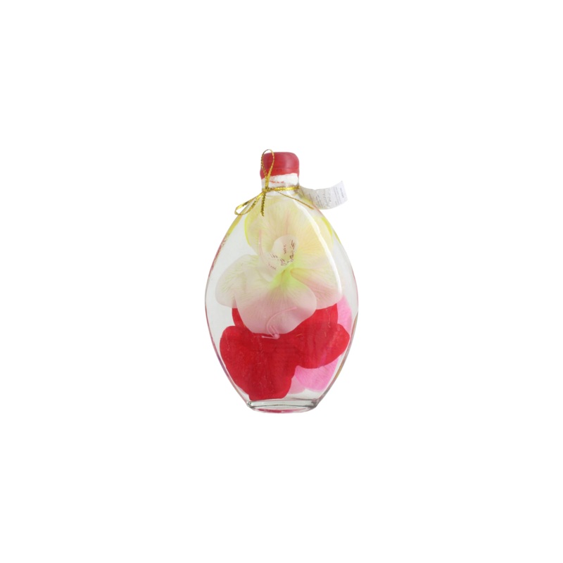 Bottle with Flower Ornament 25x11cm XO428