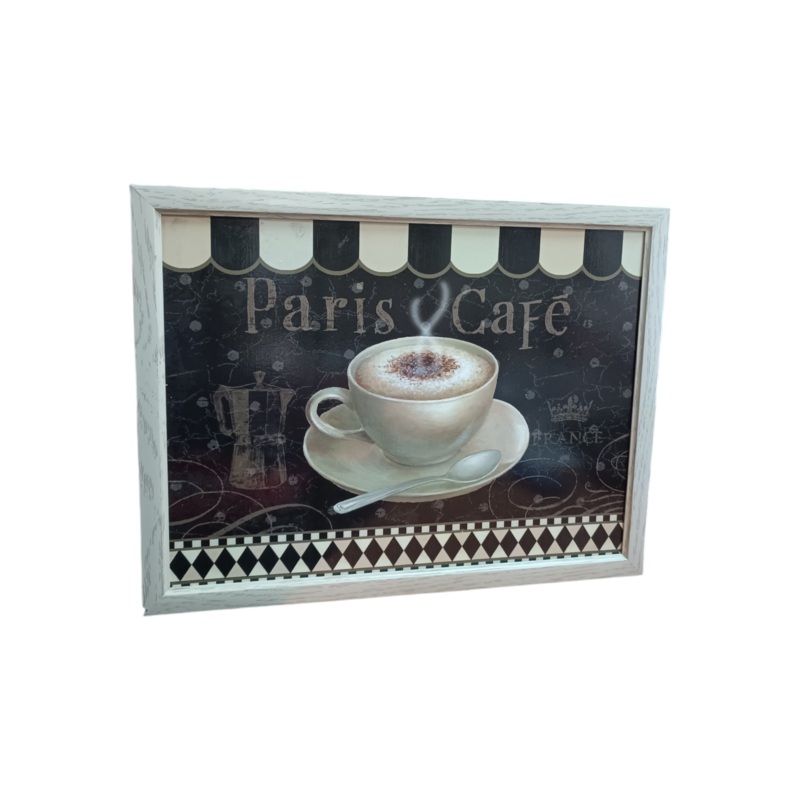 Canvas Paris Patterned 43x33cm