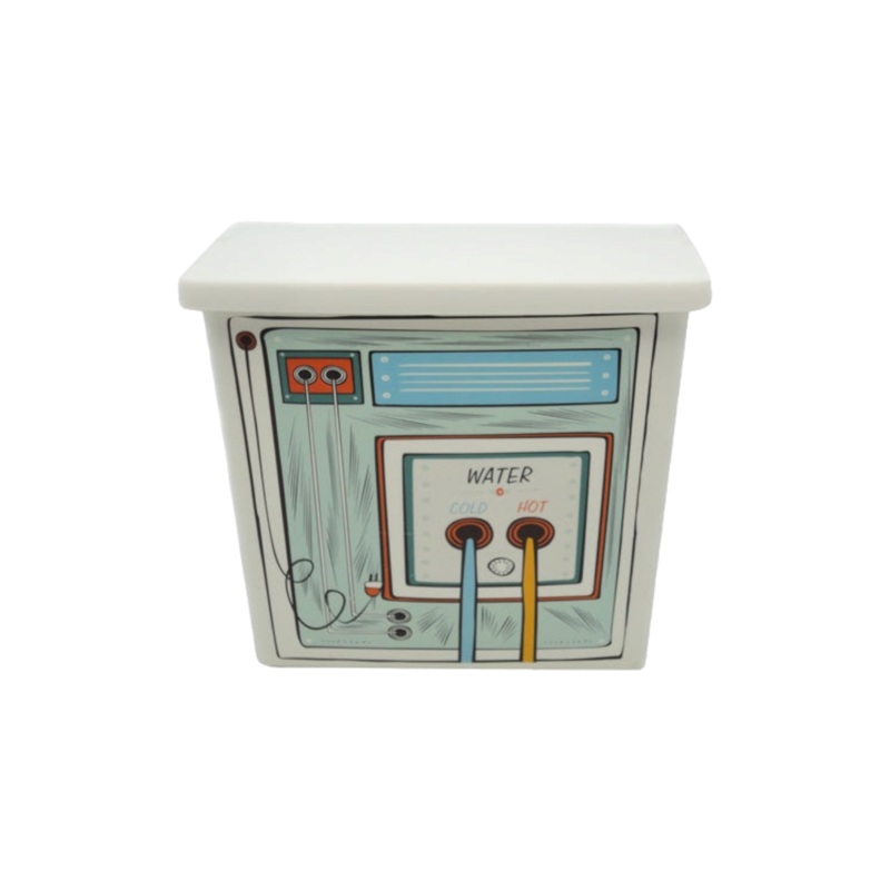 Dishwasher Tablet Storage Container Box with Lid Plastic12712