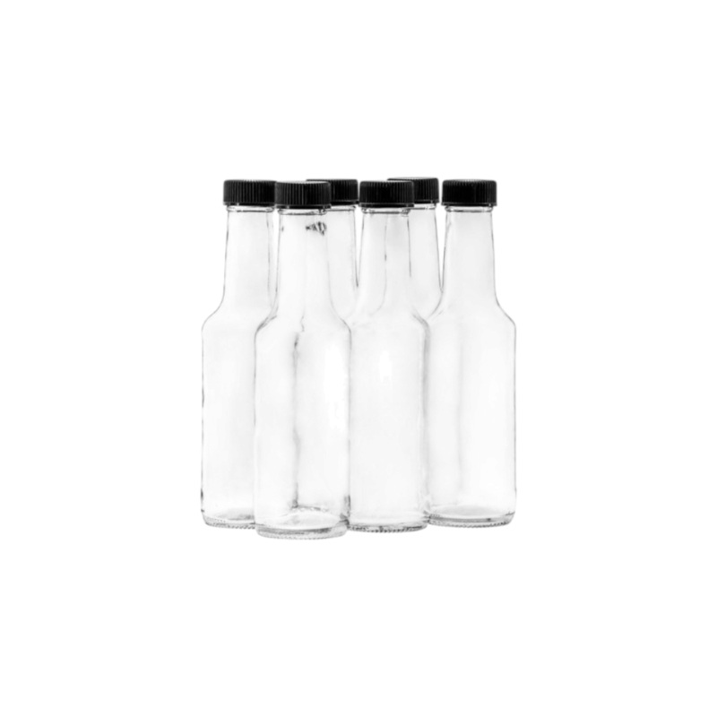 Consol Sauce Bottle 125ml Worcester with Black Lid 6pack 27435