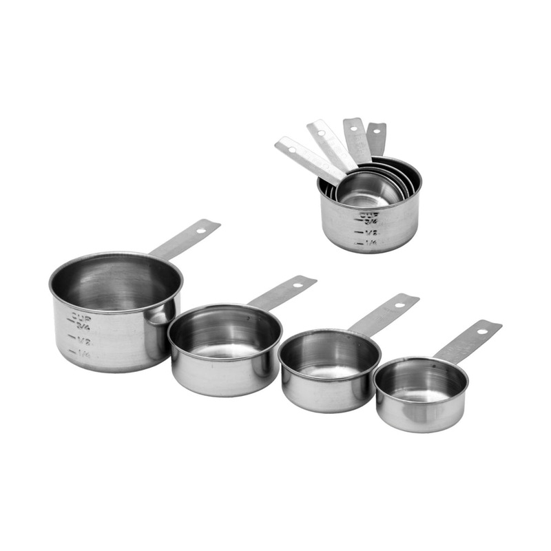 Regent Measuring Cup Stainless Steel Bakeware Deluxe 4pc set 21420