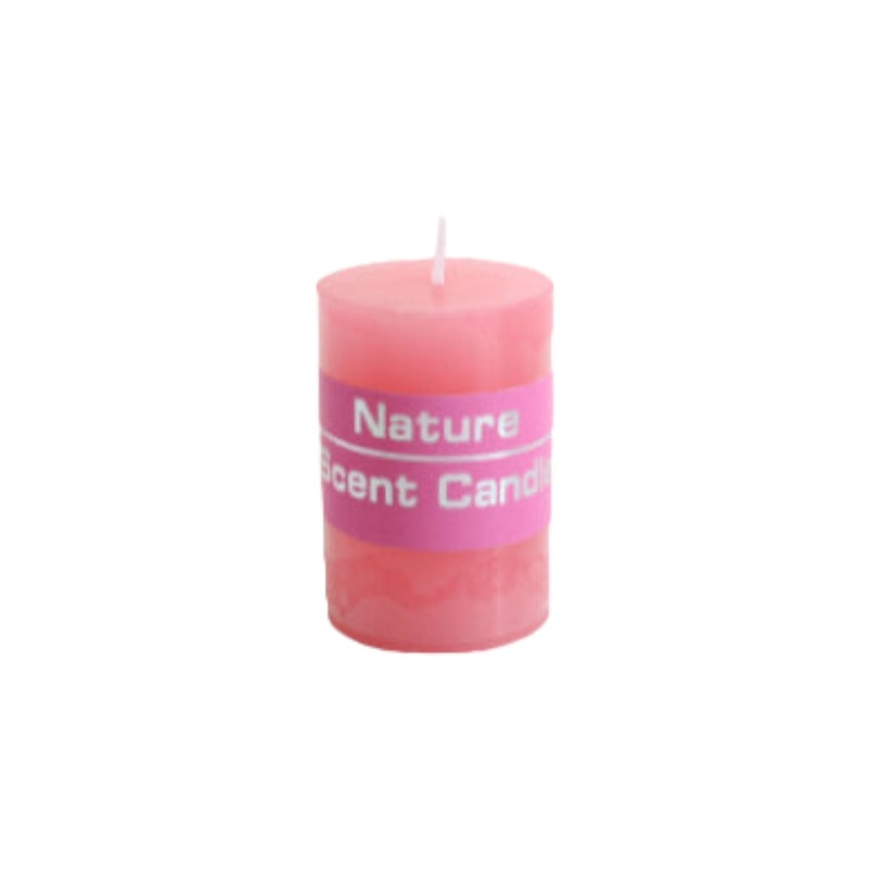 Scented Candle Pink 5×7.3cm XCAN201