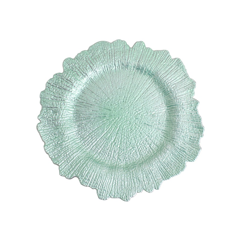 Underplate Emerald Green Reef Design 34cm AP171