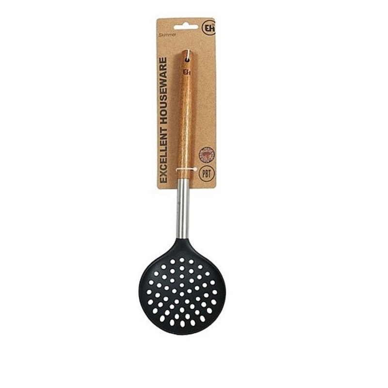Skimmer Slotted Acacia Black 21186