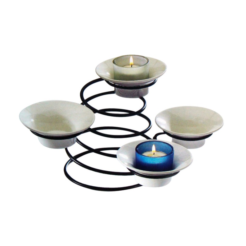 Tres Gourmet Centre Piece Metal Rack Bowl