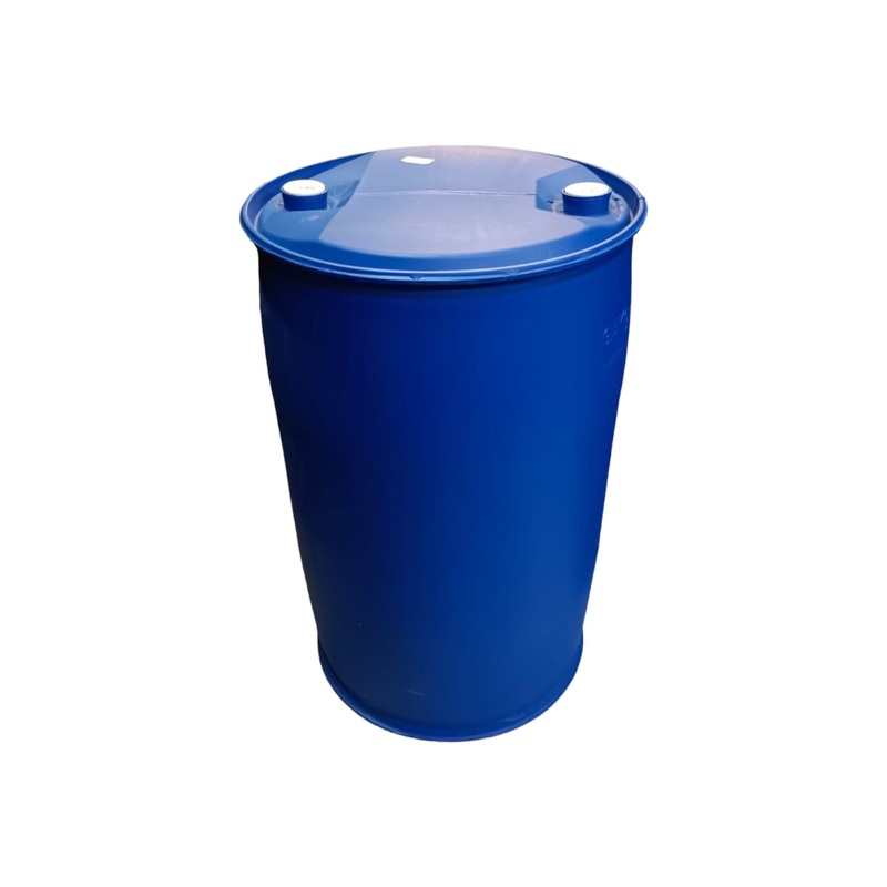 240L Plastic Drum HDPE Closed Head with 2-Inlet Lids 10.2kg