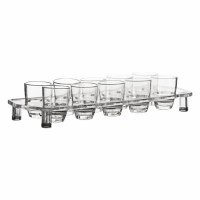 Bar Butler Shot Glass 25ml Tot Measure 10pc 21475