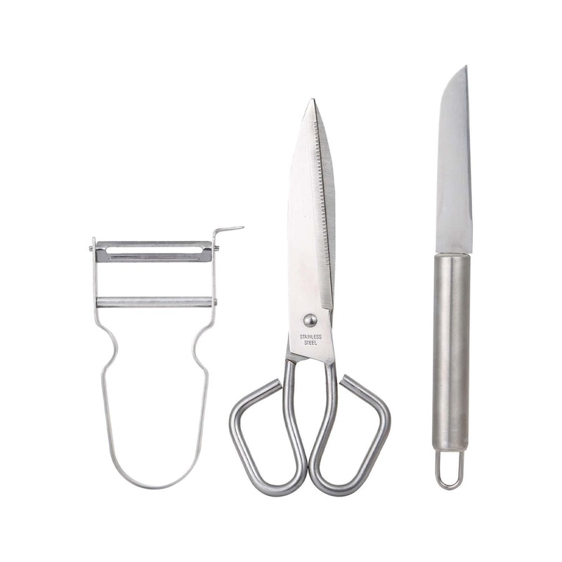 Bergner Gadget 3 Pack Set Helpy Stainless Steel SGN2178
