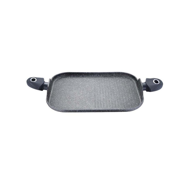 Bergner Grill Plate 35.5×28.3×1.3cm Forg All Ind Orion SGN2234