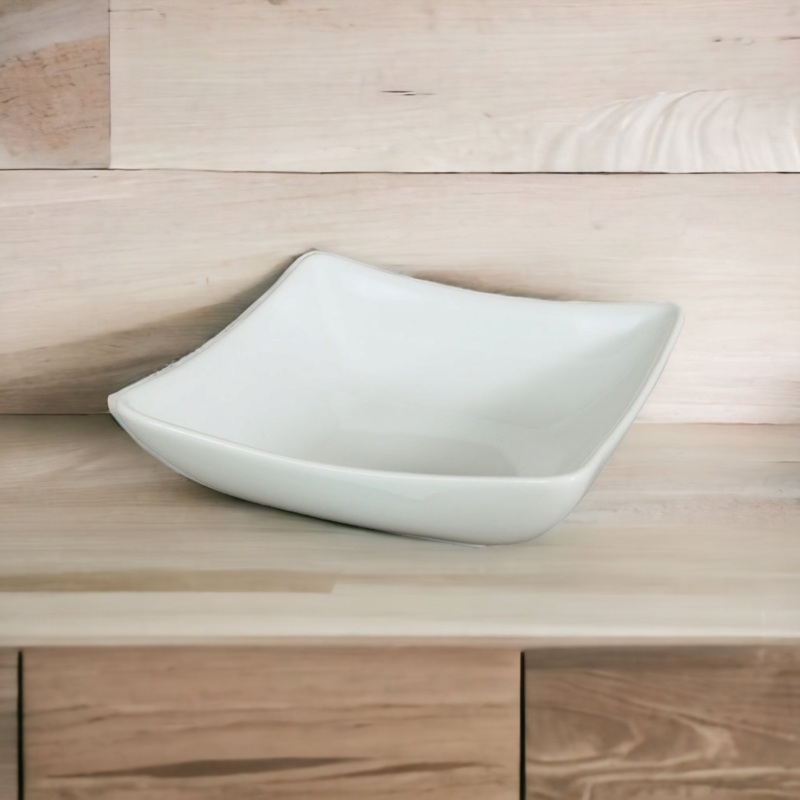 Ceramic Serving Bowl Square 12x12x3.5cm 32560