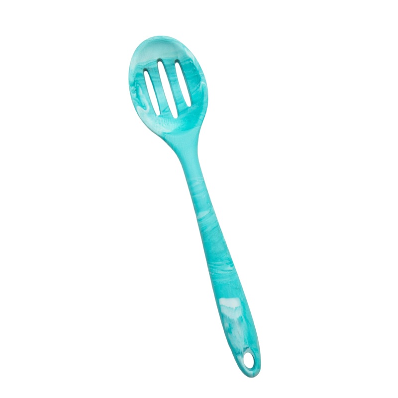 Silicone Serving Slotted Spoon Silica Gel Tableware