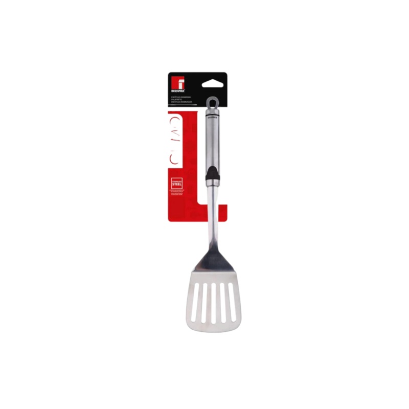 Bergner Slotted Turner Stainless Steel 35×7.8cm
