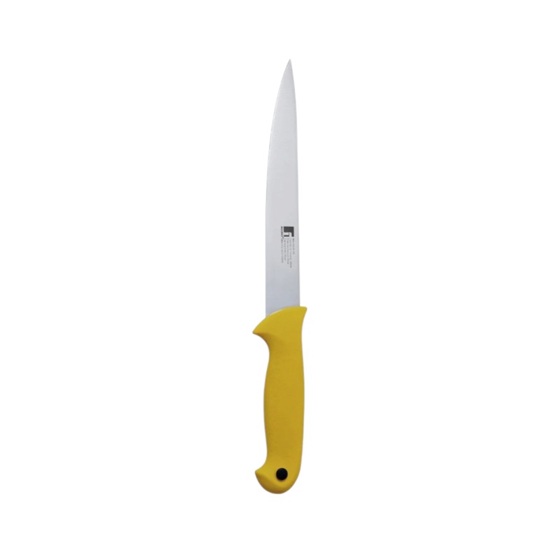Carving Knife Yellow Acer Inox Professional Colour Stainless Steel 35cm