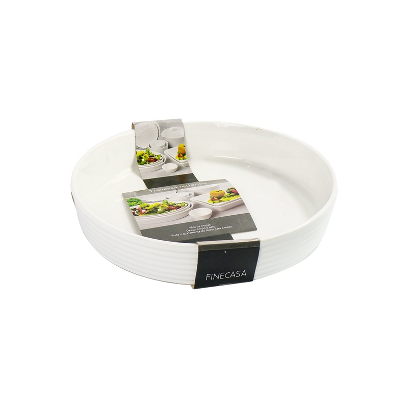 Ceramic Serving Dish Bowl White SGN2010