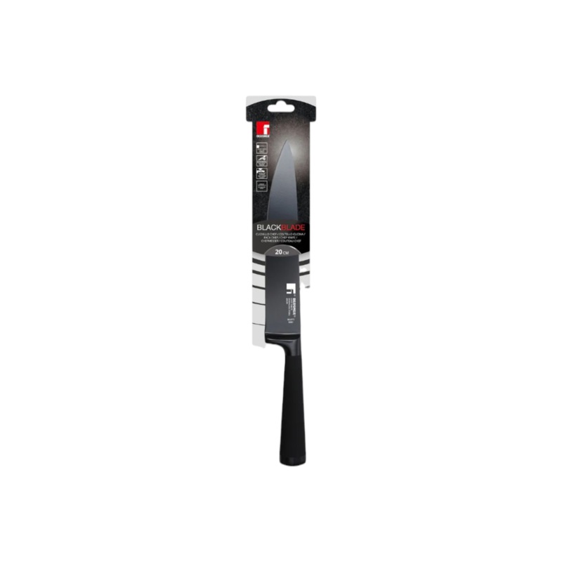 Chef Knife Stainless Steel Black 32.9cm