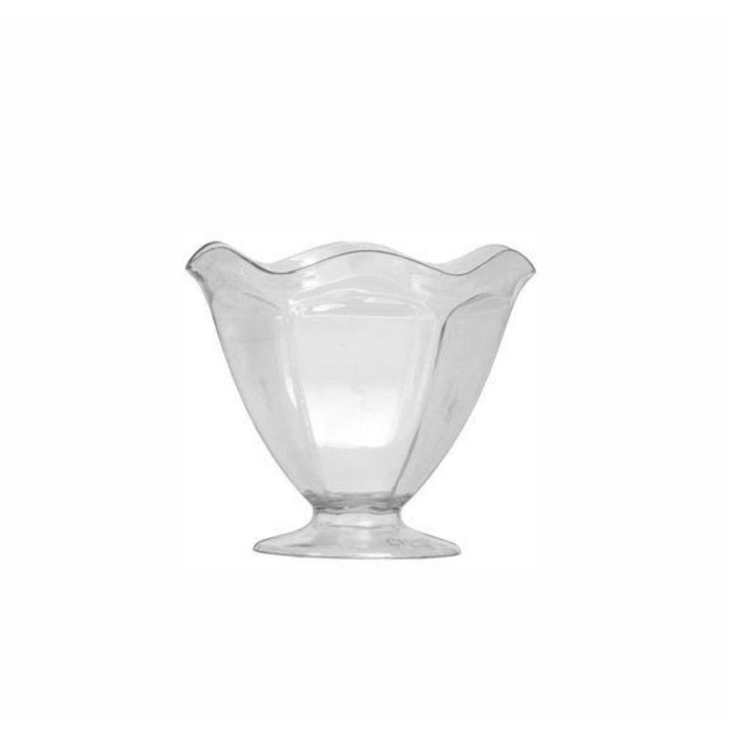 Regent Disposable Plastic Cup Stemmed Wave 5pc 35171