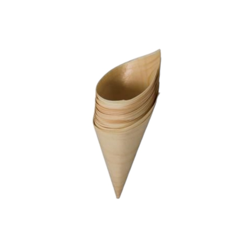 Regent Wooden Disposable Cones 125mm 20pack 35121