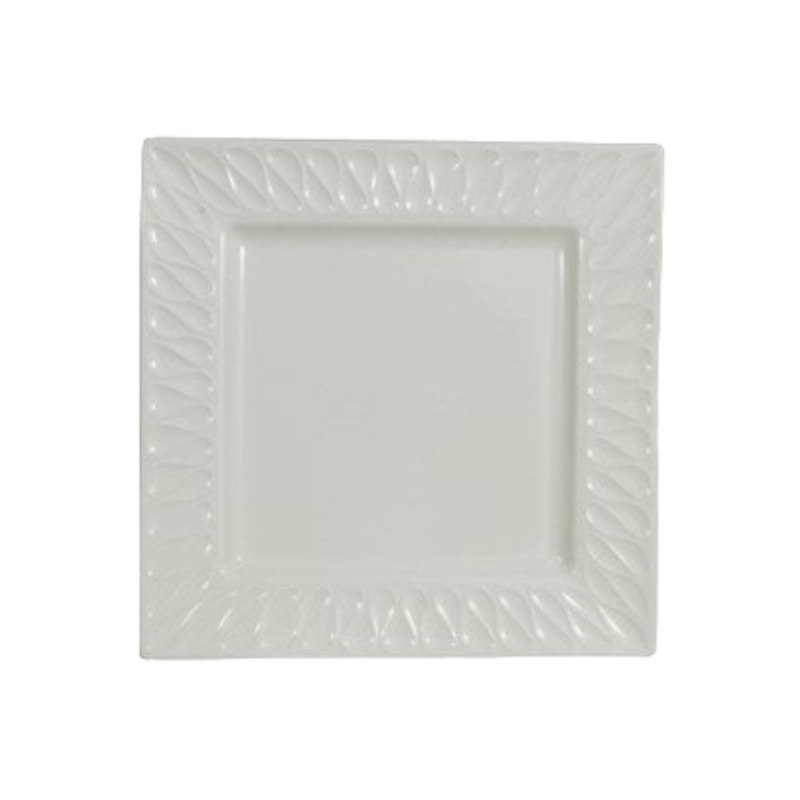Ceramic Server Platter Square 20.5×20.5x20cm 32841