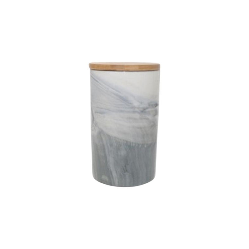 Ciroa Marble Storage Canister Jar Large 10565