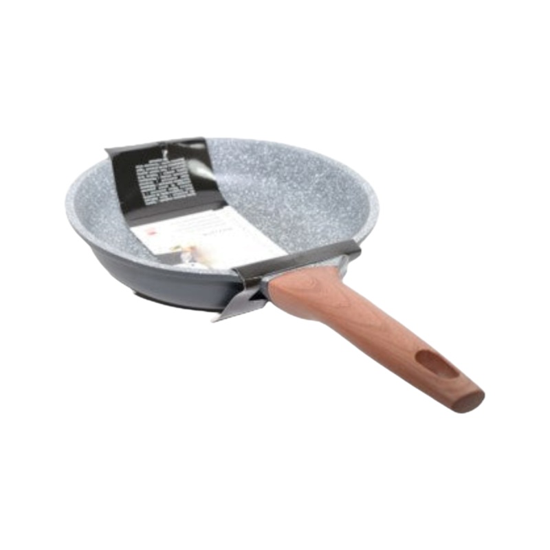 EH Frying Pan Non Stick 240x56mm Wooden Handle 13332