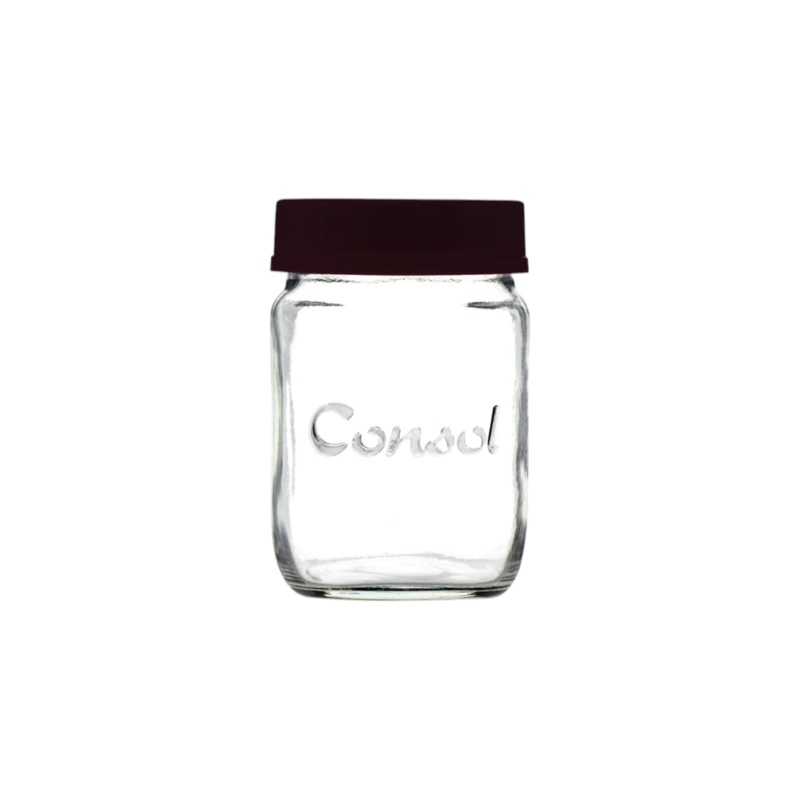 Consol Preseve Glass Jar 1L with Colour Lid 10147