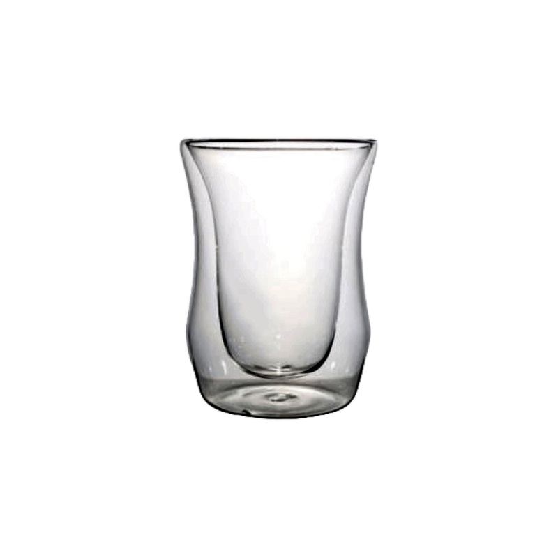 Barista Borosilicate Double Wall Caf Espresso Coffee Cup 260ml 2pc 11401
