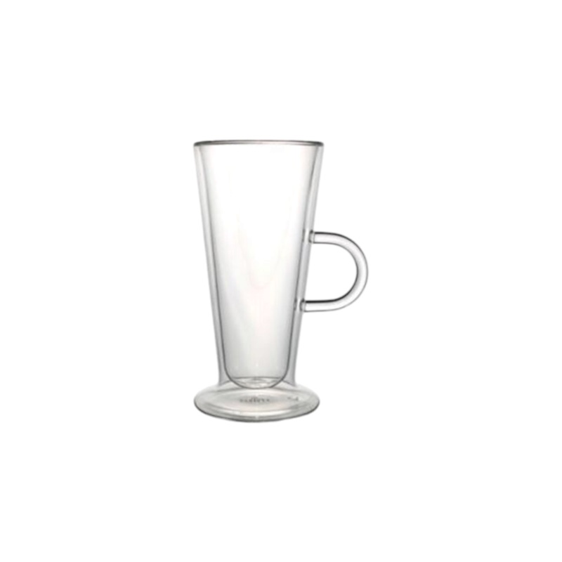 Barista Borosilicate Double Wall Tall Caf Latte Mug 320ml 2pc 11404