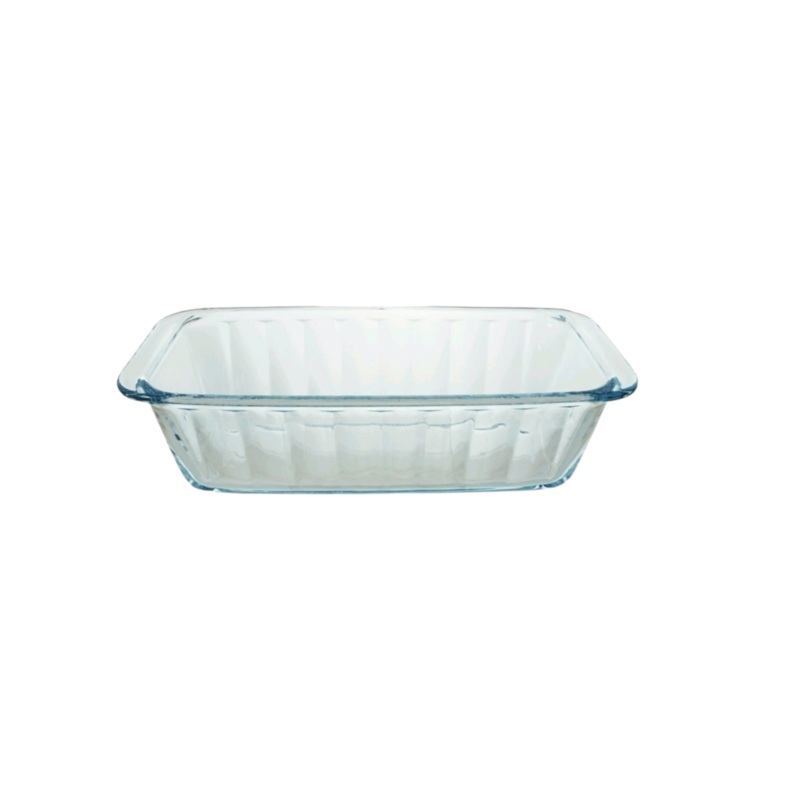 Borcam Glass Serving Dish Loaf Pan Rectangle 25×11.5cm 23045